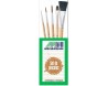 PINCEL PELO DE CAMELLO DIAMOND 3 RDO (NO. 3/0,3 Y 6) , PLANO NO.4 Y BROCHA 5/8 -MECANORMA-PINCEL