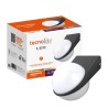 Lámpara de Pared Arbotante LED Exterior 10 W, Luz Cálida Brillante, IP54, IK06, No atenuable