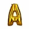 Globos Dorados Abecedario A-Z