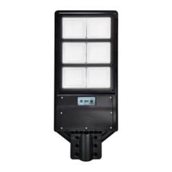 Lámpara Solar LED 60 W, Luz de Día, Sensor de Movimiento, Control remoto incluido, Batería Integrada, IP65, IK06, LED integrado
