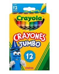 CRAYON CRAYOLA JUMBO C/12