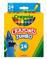 CRAYON CRAYOLA JUMBO C/24