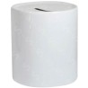 Vaso de cerámica 11oz Blanco Estilo alcancía (Caja de 36) Color Make