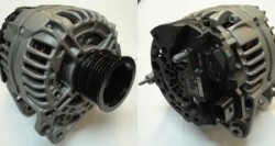ALTERNADOR (124325137) ALTERNADOR BOSCH 90 AMP. VW NEW BETTLE 99-05 1.8L 2.0L GOLF 99-06 1.8L 2.0L JETTA 99-05 1.8L 2.0L CON CLI