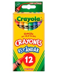 CRAYON CRAYOLA STD C/12