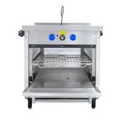 Estuca Comercial Extrapesada Con Plancha Tipo Francesa y Horno