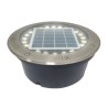Lámpara Solar de Piso LED 0.8 W, Luz Cálida Brillante, IP65, Incluye Control Remoto, Modos de Luz