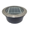 Lámpara Solar de Piso LED 0.8 W, Luz Cálida Brillante, IP65, Incluye Control Remoto, Modos de Luz