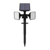 Lámpara Solar con Estaca LED 1.6 W, Luz Cálida Brillante, 2 en 1, IP44, No atenuable
