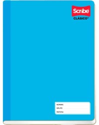 CUADERNO SCRIBE PROF. CLASICO COSIDO RAYA C/100H