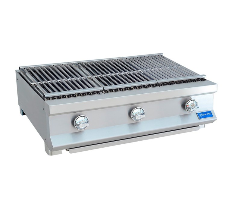Asador Radiante San-Son de 36 Pulgadas, 3 Quemadores.