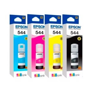 Kit de 4 Tintas Originales Epson T544 para L1110 L3110 L3150 L5190