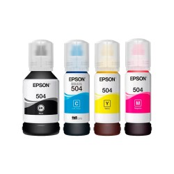 Kit 4 tintas Epson T504