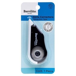 CORRECTOR CINTA 12M X 5MM -BARRILITO-CORRECTOR
