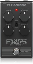 Pedal Fangs Metal Distortion, Tc Electronic