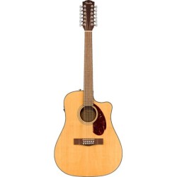 Guitarra Electroacustica Fender CD-140SCE Natural 12 cuerdas