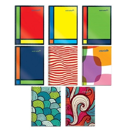 CUADERNO FRANCES 1/4 PASTA DURA COSIDO 192H-ESTRELLA-BLOCK O CUADERNOS