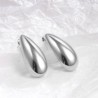 Aretes Gota Plateados C602