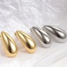 Aretes Gota Plateados C602