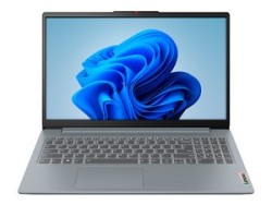 Laptop Lenovo IdeaPad Slim 3: Procesador AMD Ryzen 5 7430U (hasta 4.3 GHz), Memoria de 8GB SSD de 512GB, Pantalla de 15.6" LED,