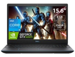 Laptop Gamer DELL Gaming G3 15 3500: Video GeForce GTX 1650Ti, Procesador Intel Core i5 10300H (hasta 4.50 GHz), Memoria de 8GB