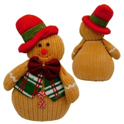 Muñeco de Jengibre Iluminado de Tela