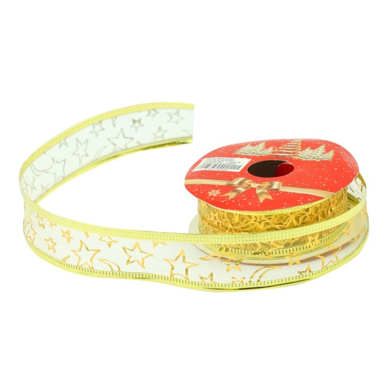 Listón navideño 2.5 cm de ancho