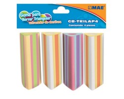 GOMA TRIANGULAR SINTETICA 4PZ-MAE-GOMA