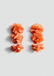 Pendientes colgantes flores
