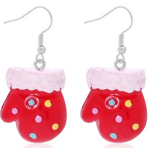 Aretes Guantes de Nieve C667