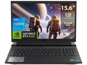 Laptop Gamer DELL G5 5511: Procesador Intel Core i5 11260H (hasta 4.4 GHz), Memoria de 8GB DDR4, SSD de 512GB, Pantalla de 15.6"