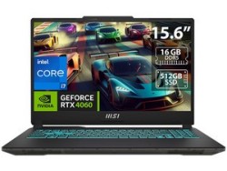 Laptop Gamer MSI CYBORG 15 A13VF-1053MX: Procesador Intel Core i7 13620H (hasta 4.9 GHz), Memoria de 16GB DDR5, SSD de 512GB, Pa