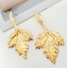Aretes Hoja Dorada 1Y4