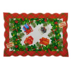 Docena de Manteles Individuales Navideños