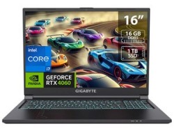 Laptop Gamer Gigabyte G6: Procesador Intel Core i7 13620H (hasta 4.9 GHz), Memoria de 16GB DDR5, SSD de 1TB, Pantalla de 16" LED