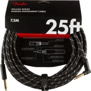 Cable Fender Deluxe Series, 7.5m, Black Tweed