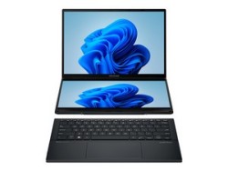 Laptop ASUS Zenbook Duo: Procesador Intel Core Ultra 9 185H (hasta 5.1 GHz), Memoria de 32GB DDR5, SSD de 2TB, Pantalla de 14" L