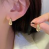 Aretes Gota Doradas Pequeña R9