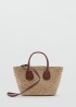 Bolso capazo fibra natural