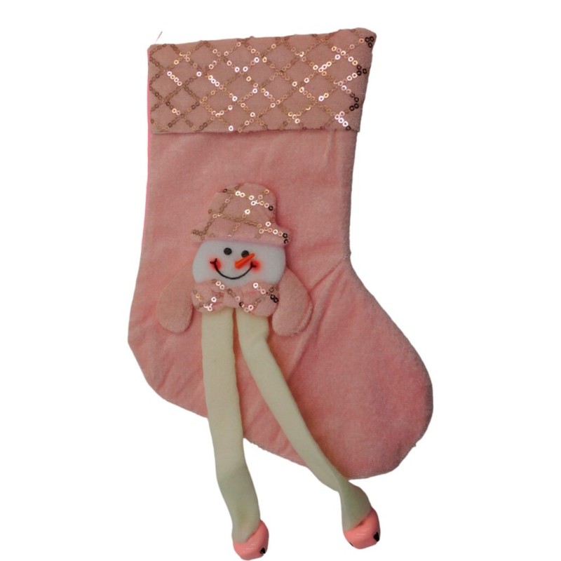 Bota Navideña Rosa