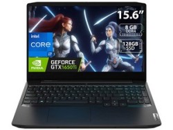 Laptop Lenovo IdeaPad Gaming 3i: Procesador Intel Core i7 10750H (hasta 5.00 GHz), Memoria de 8GB DDR4, SSD de 128GB, Disco Duro
