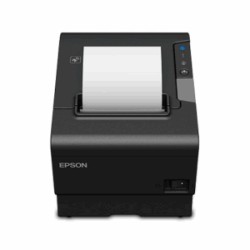 Epson TM-T88VI Impresora de Tickets, Térmica Directa, 180 x 180DPI, Ethernet, USB, Serie, Paralelo, Negro