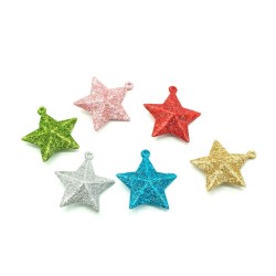 Juego de estrellas diamantadas