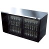 Refrigerador de Contra Barra de 2 Puertas de Cristal Asber Modelo ABBC-58G HC - 1/3 HP TÍTULO EN MAYÚSCULAS: