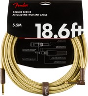 Deluxe Series Instrument Cable, Straight/Angle, 5.5 Tweed