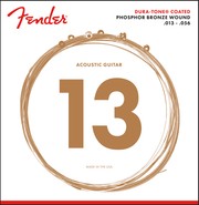 Cuerdas Fender 860M Phosphor Bronze Dura-Tone Coated 13-56