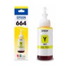 Tinta Original Epson 664 70ml, EcoTank Color Yellow