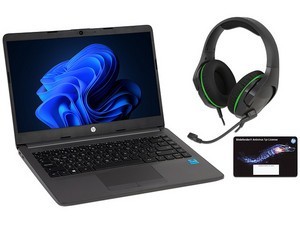 Laptop HP 240 G8: Procesador Intel Core i3 1115G4 (hasta 4.1 GHz), Memoria de 8GB DDR4, SSD de 512GB, Pantalla de 14" LED, Video