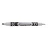 MARCADOR PERMANENTE PUNTO MEDIANO Y FINO NEGRO 1PZ-PENTEL-MARCADORES