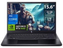 Laptop Gamer Acer Nitro V 15: Procesador Intel Core i7 13620H (hasta 4.9 GHz), Memoria de 32GB DDR5, SSD de 2TB, Pantalla de 15.